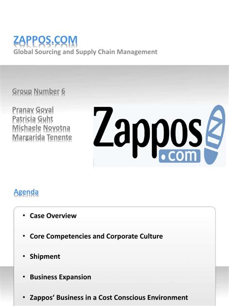 who are zappos suppliers
